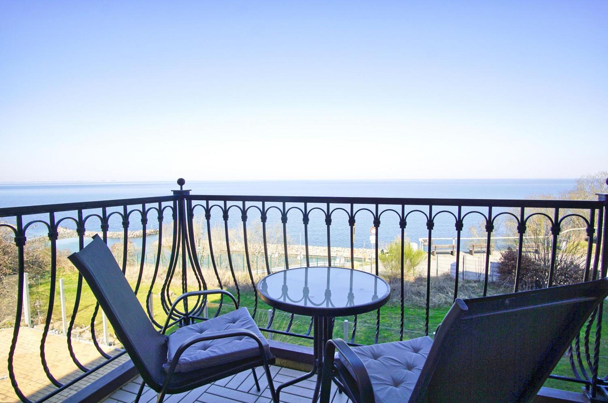 Ferienwohnung Mit Traumhaftem Meerblick - Haus Am Meer Fewo 01 Lohme Buitenkant foto