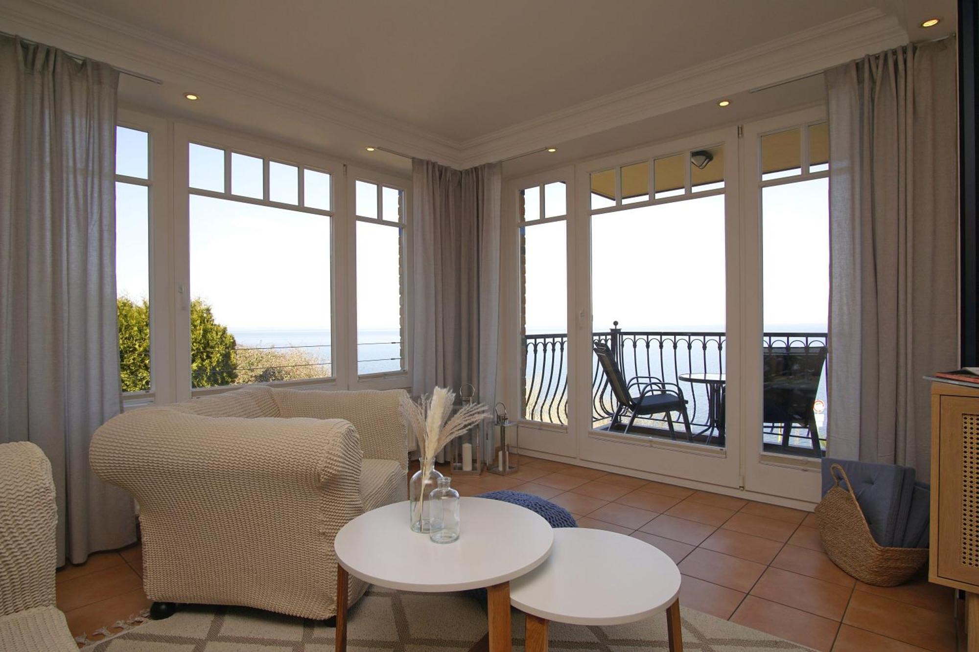 Ferienwohnung Mit Traumhaftem Meerblick - Haus Am Meer Fewo 01 Lohme Buitenkant foto